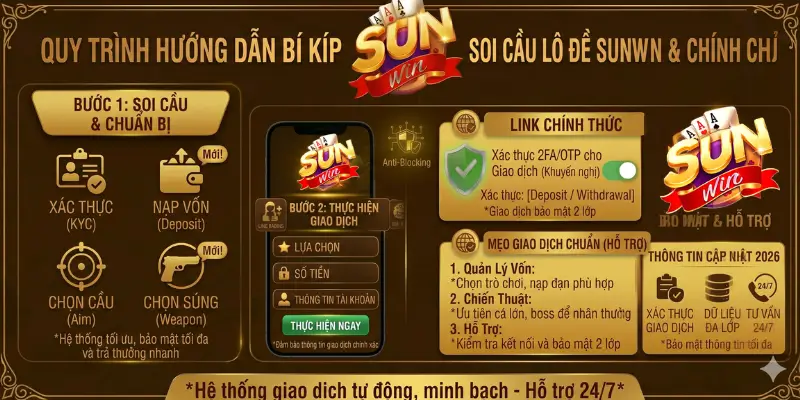 Bí kíp soi cầu Lô đề Sunwin