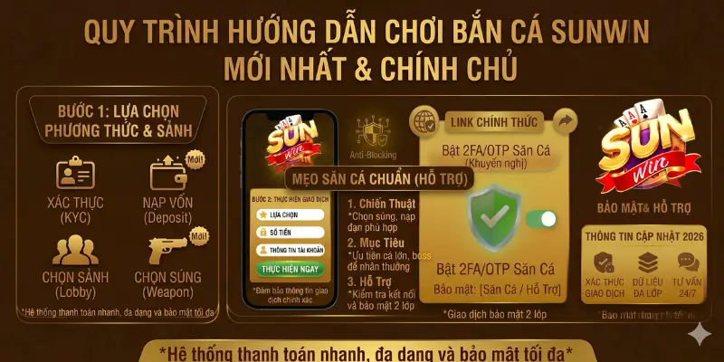Cách chơi Bắn cá Sunwin