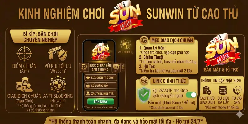Kinh nghiệm chơi Casino Sunwin