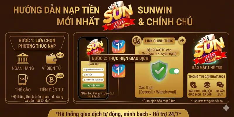 Nạp tiền Sunwin đa phương thức