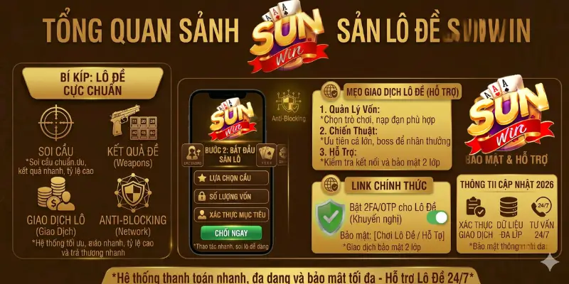 Tổng quan sảnh Lô đề Sunwin